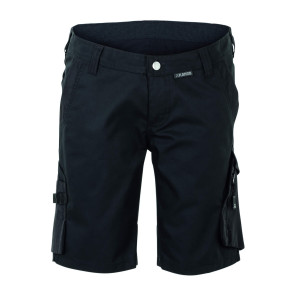 Planam Norit Damen Shorts schwarz/schwarz
