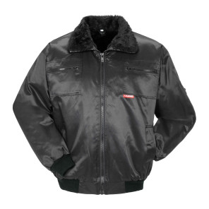 Planam Outdoor Gletscher Pilotenjacke Schwarz