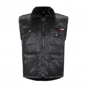 Planam Outdoor Gletscher Pilotenweste schwarz L
