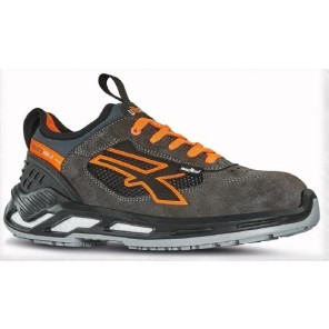 U-Power Halbschuh Ryder grau/orange S1P SRC ESD-42