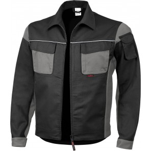 Qualitex Bundjacke "PRO" Black / Grey - 72