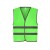 Yoko Kids Fluo Reflective Border Waistcoat - Lime - 4-6(S)