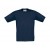 B&C Exact 150/kids T-Shirt - Light Navy - 7/8(122/128)