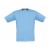 B&C Exact 150/kids T-Shirt - Sky Blue - 9/11(134/146)