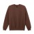 Gildan Softstyle Midweight Fleece Adult Crewneck - Cocoa - XL
