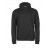 Tee Jays Athletic Hooded Sweat - Black - M