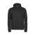 Tee Jays Athletic Hooded Sweat - Black - S