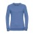 Russell  Ladies HD Raglan Sweat - Blue Marl - 2XL
