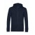 B&C Organic Inspire Zipped Hood - Navy Blue - L