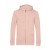 B&C Organic Inspire Zipped Hood - Soft Rose - M