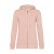 B&C Organic Inspire Zipped Hood /women - Soft Rose - L