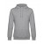 B&C KING Hooded - Heather Grey - 4XL