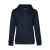 B&C QUEEN Zipped Hood - Navy Blue - 3XL