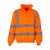 Yoko Fluo 1/4 Zip Sweat Shirt - Fluo Orange - M