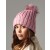 Beechfield Verbier Fur Pop Pom Chunky Beanie
