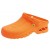 Abeba ESD-Berufsschuhe autoklavierbare Clogs OB Clog orange CE ESD SRA