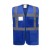 Yoko Fluo Executive Waistcoat - Royal Blue - M
