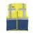 Yoko Fluo Open Mesh Executive Waistcoat - Fluo Yellow/Royal Blue - M
