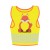 Korntex Children's Safety Vest Funtastic Wildlife - Fox Yellow - XS