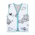 Korntex Children's Safety Vest Action - Police Silver - S