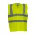 Yoko Fluo 2 Band + Brace Waistcoat - Fluo Yellow - 5XL