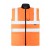 Korntex Hi-Vis Reversible Bodywarmer „Ural“ - Orange - S