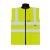 Korntex Hi-Vis Reversible Bodywarmer „Ural“ - Yellow - M