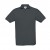 B&C Safran Piqué Polo - Dark Grey - XL