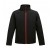 Regatta Professional Ablaze Printable Softshell - Black/Classic Red - 2XL