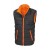Result Core Junior/Youth Padded Bodywarmer - Black/Orange - 2XL(13-14)