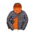 Result Urban Snow Bird Hooded Jacket - Grey/Orange - 2XL