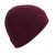 Beechfield Engineered Knit Ribbed Beanie - Burgundy - OneSize