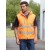 Yoko Fluo Kensington Hooded Gilet 