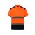 Yoko Fluo 2-Tone Polo - Fluo Orange/Navy - M