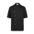 Karlowsky Chef Jacket Gustav Short Sleeve - Black - M